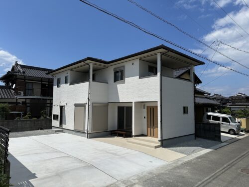 ※画像は、工事施工中のものです。(外観)
