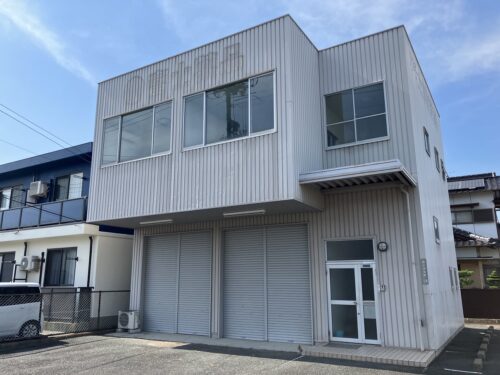 事業用賃貸：募集開始 G-BASE 防府華城（貸店舗（事務所）+車庫（倉庫）付き）